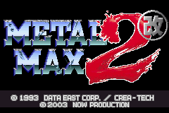 Metal Max 2 Kai Title Screen